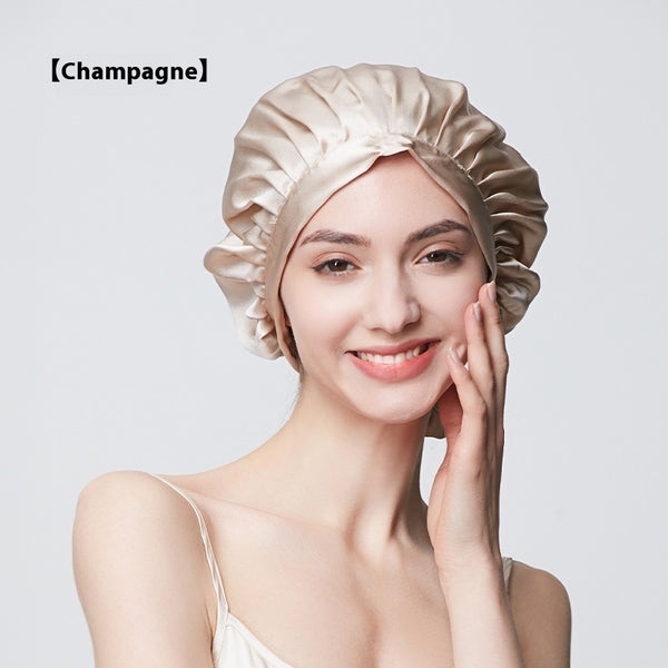 19 M Thickened Silk Nightcap Hair Care Hair Care Anti-frizz