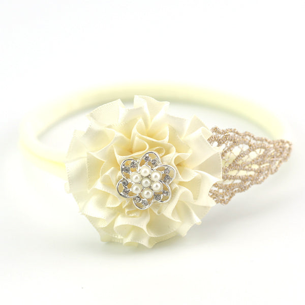 Lace bow headband hair band