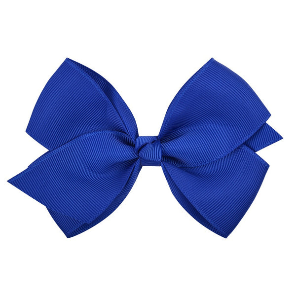 Bow Hair Accessories Headdress Solid Color Rib Ribbon