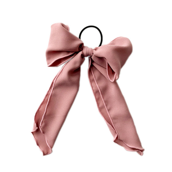 Bow tie hair band rubber band