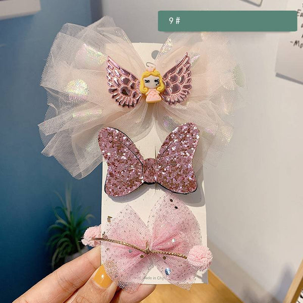 Children's bow hairpin