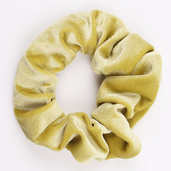 Fashion New Velvet Tencel Pocket wallet Hair Scrunchies Retro Zipper Large Intestine Elastic Hair Band
