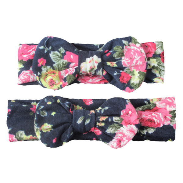 Parent-child bow hair band
