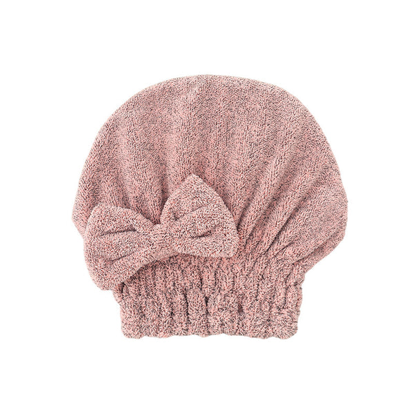 Bow Princess Hat Cute Dry Hair Towel Absorbent Quick-drying Turban