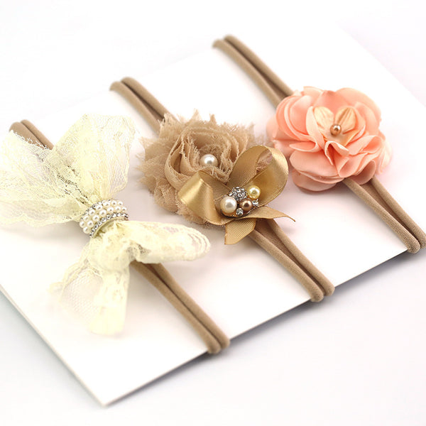 Lace bow headband hair band