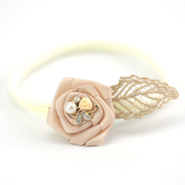 Lace bow headband hair band