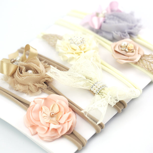 Lace bow headband hair band