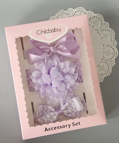 Baby bow hair band