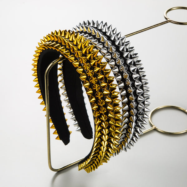 Fashion Rivet Tied Headband For Women