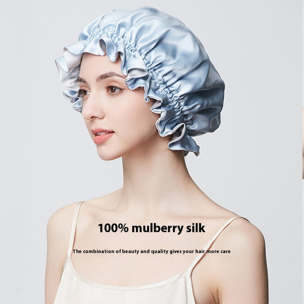 19 M Thickened Silk Nightcap Hair Care Hair Care Anti-frizz