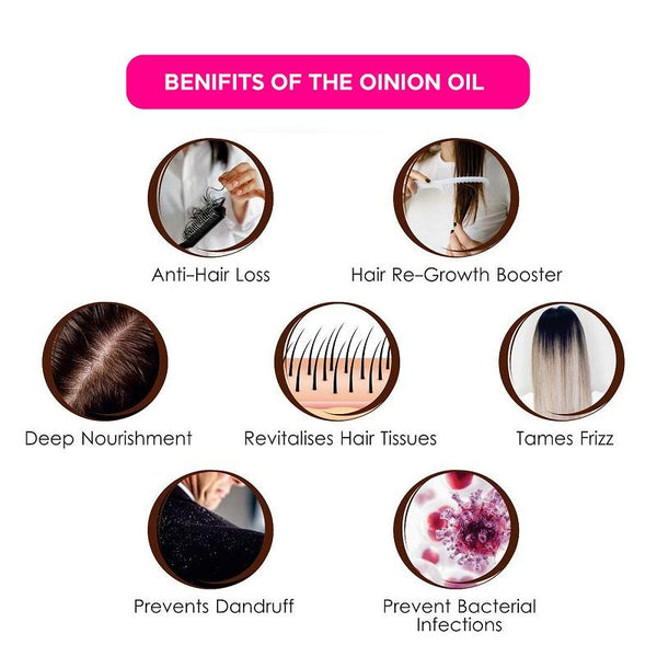 Wroxy Onion Black Seed Hair Oil Controls Hair Fall (Pack of 4)