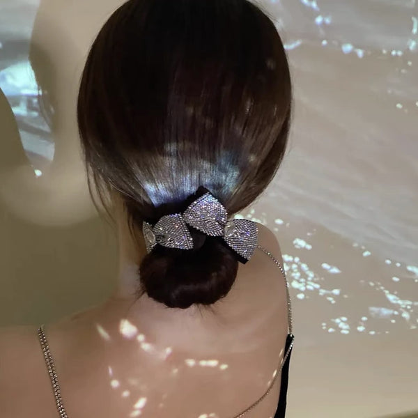 Starlight Atmosphere Hair Clipper Bow Headdress