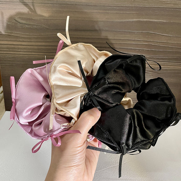 Ballet Ribbon Bow Hair Rope Satin