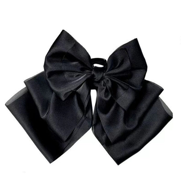 Graceful Bow Mesh Hair Claw Headdress