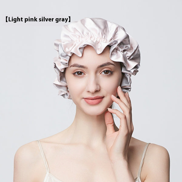 19 M Thickened Silk Nightcap Hair Care Hair Care Anti-frizz