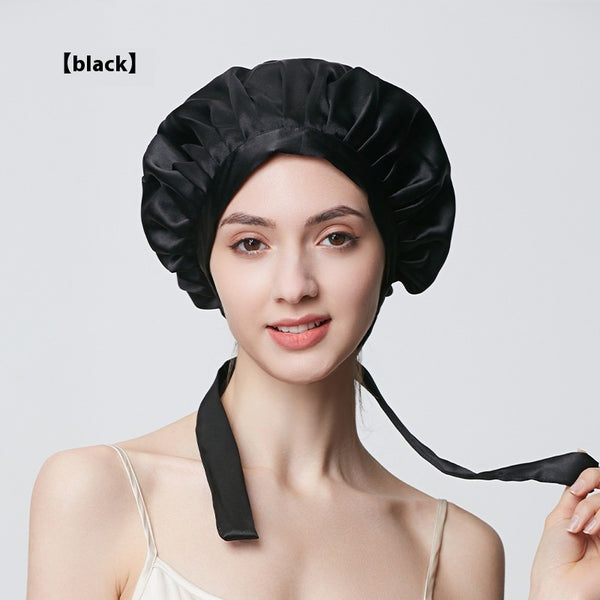 19 M Thickened Silk Nightcap Hair Care Hair Care Anti-frizz