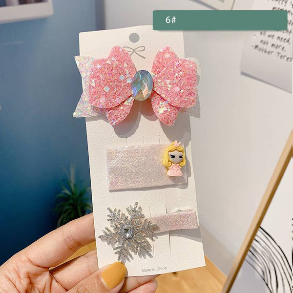 Children's bow hairpin