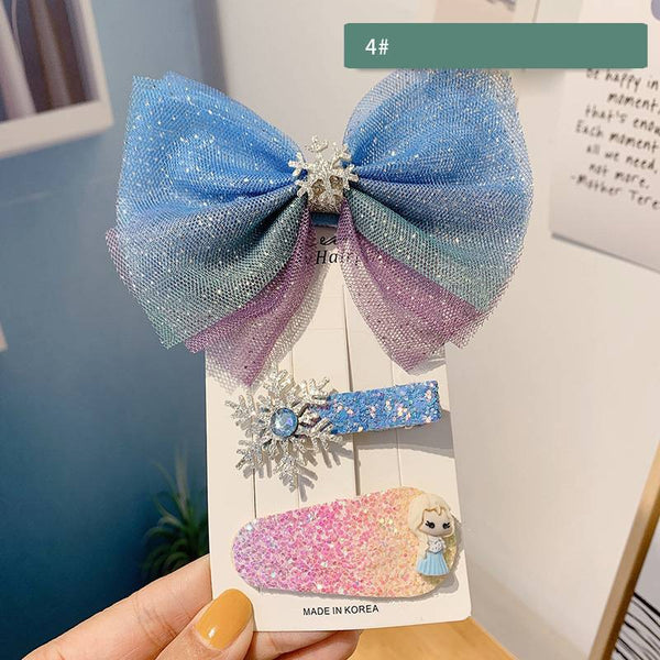 Children's bow hairpin
