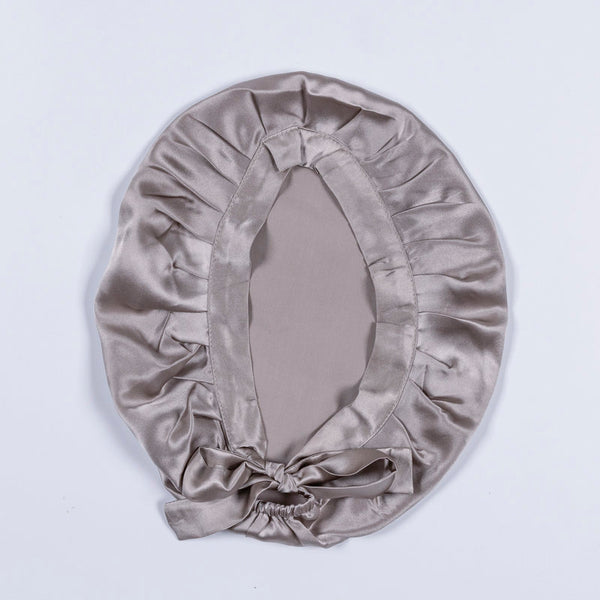 Women's Solid Color Hair Care Silk Nightcap