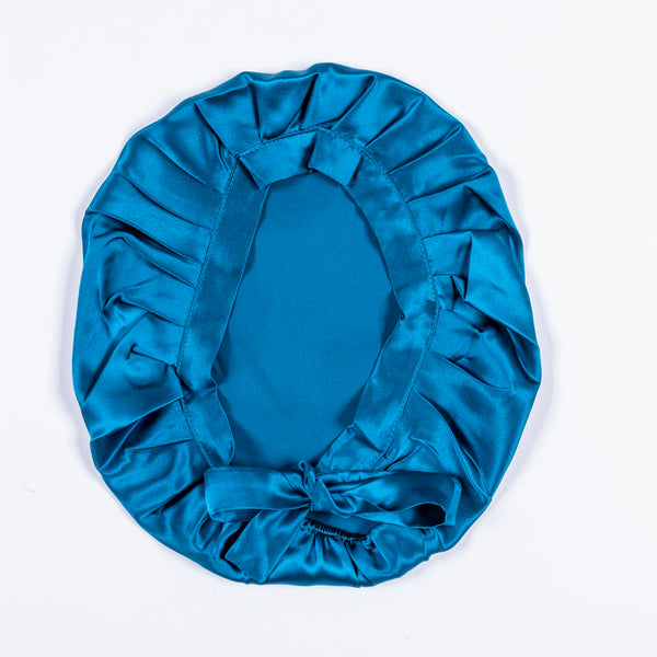 Women's Solid Color Hair Care Silk Nightcap