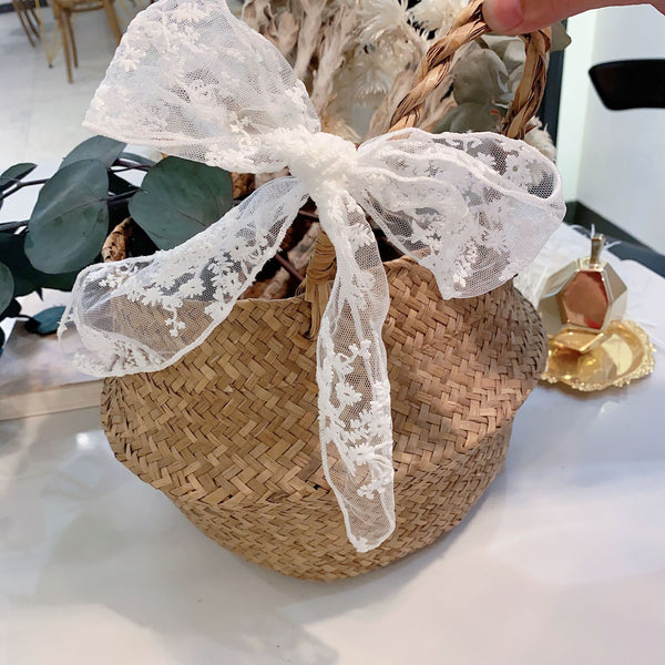 Women's Fashion Big Bow Rubber Band Hair Rope