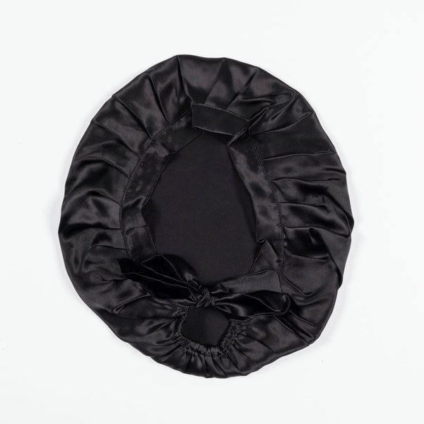 Women's Solid Color Hair Care Silk Nightcap