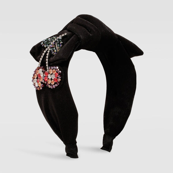 Hair Band Fabric Crystal Pressure Hair Solid Color New Headband Women