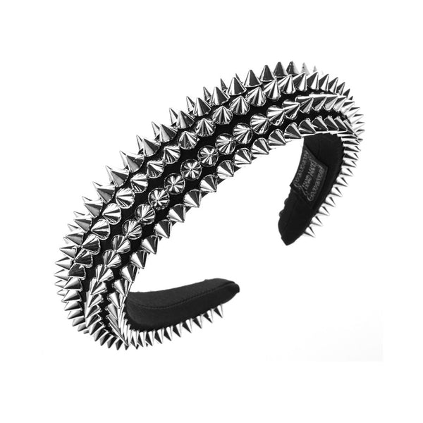 Fashion Rivet Tied Headband For Women