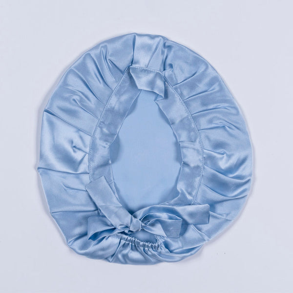 Women's Solid Color Hair Care Silk Nightcap