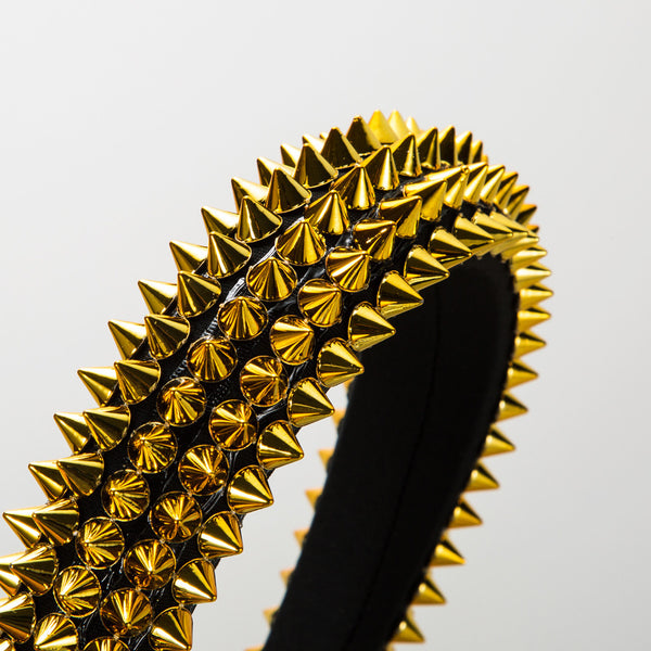 Fashion Rivet Tied Headband For Women
